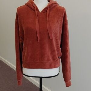 Abercrombie & Fitch Hooded Long Sleeve Pullover Top